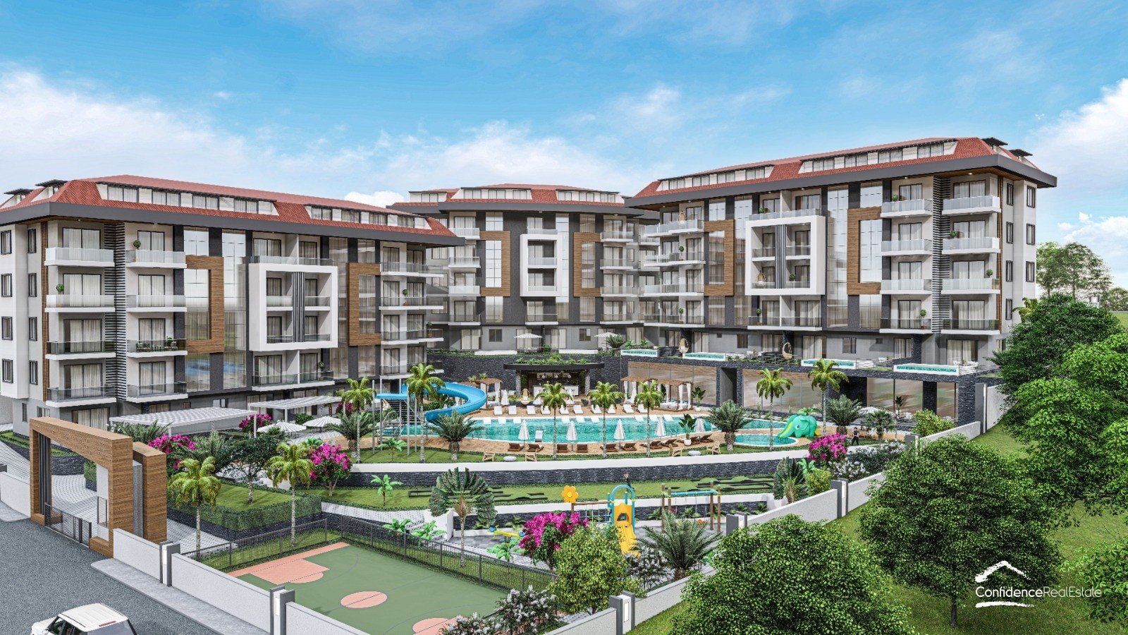 New complex, an island of coziness and comfort 700 meters from the sea