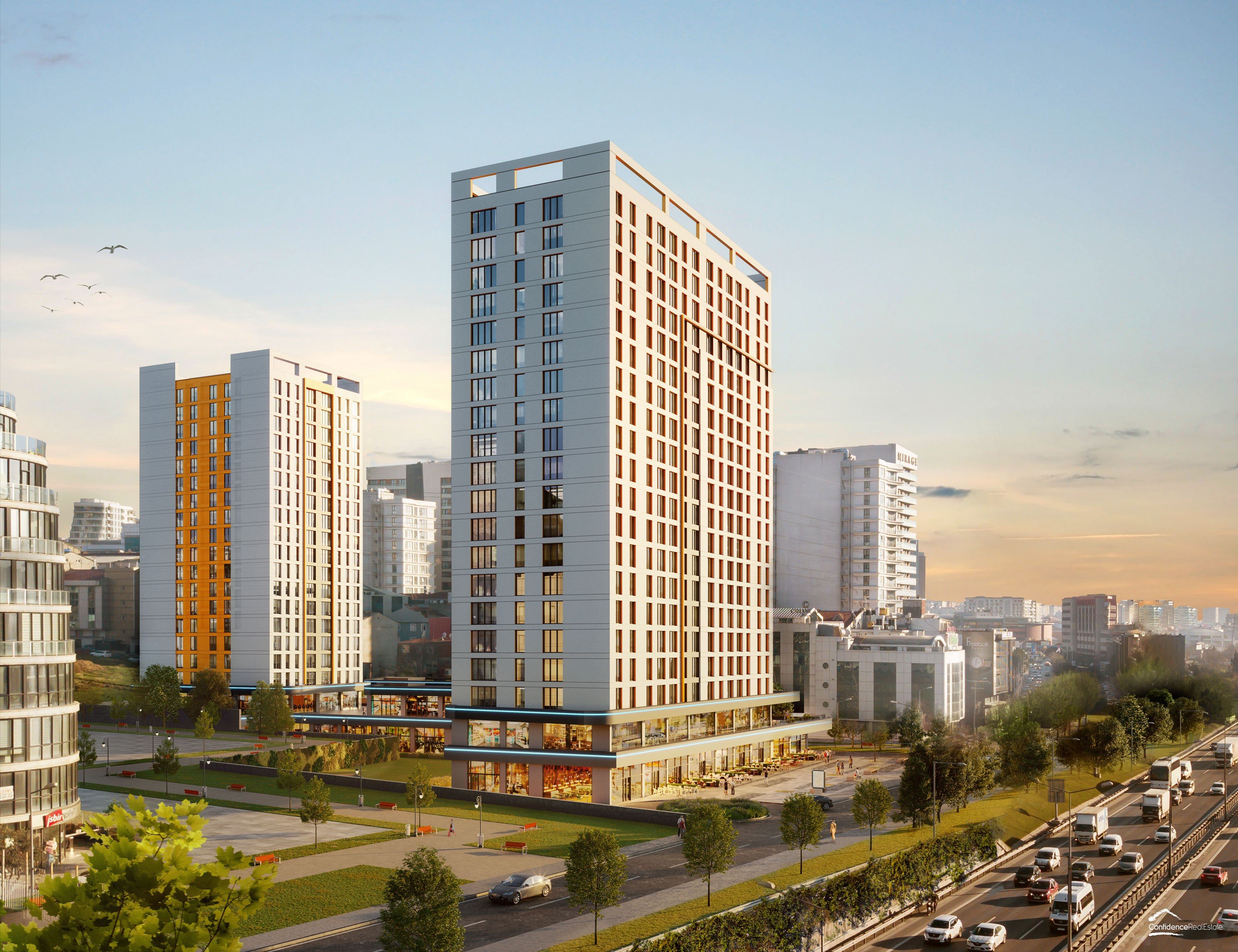 Multifunctional complex in Istanbul, Bagcilar with high investment potential