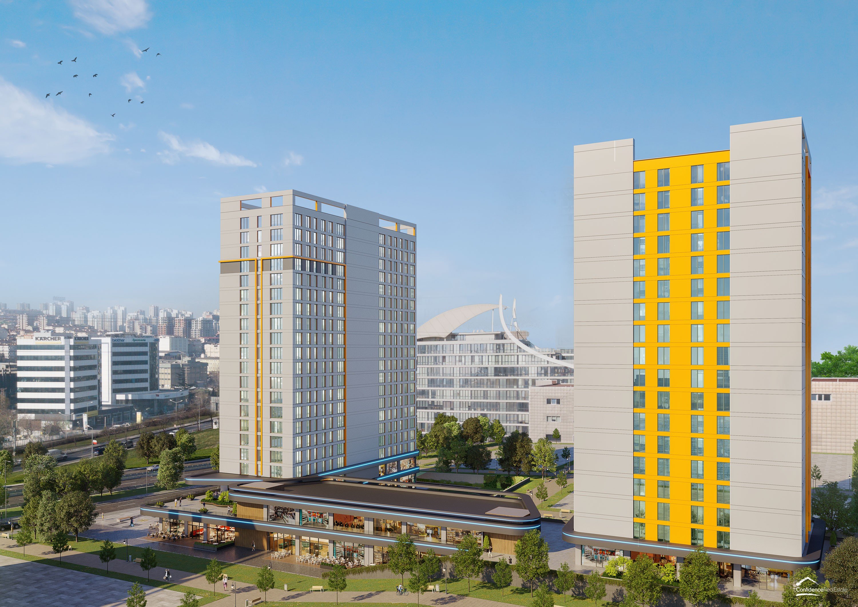 Multifunctional complex in Istanbul, Bagcilar with high investment potential