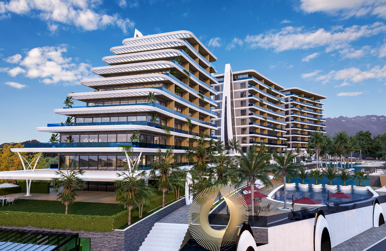 Apartments in an ultra-modern premium class complex, designed for the Turkish Citizenship Program