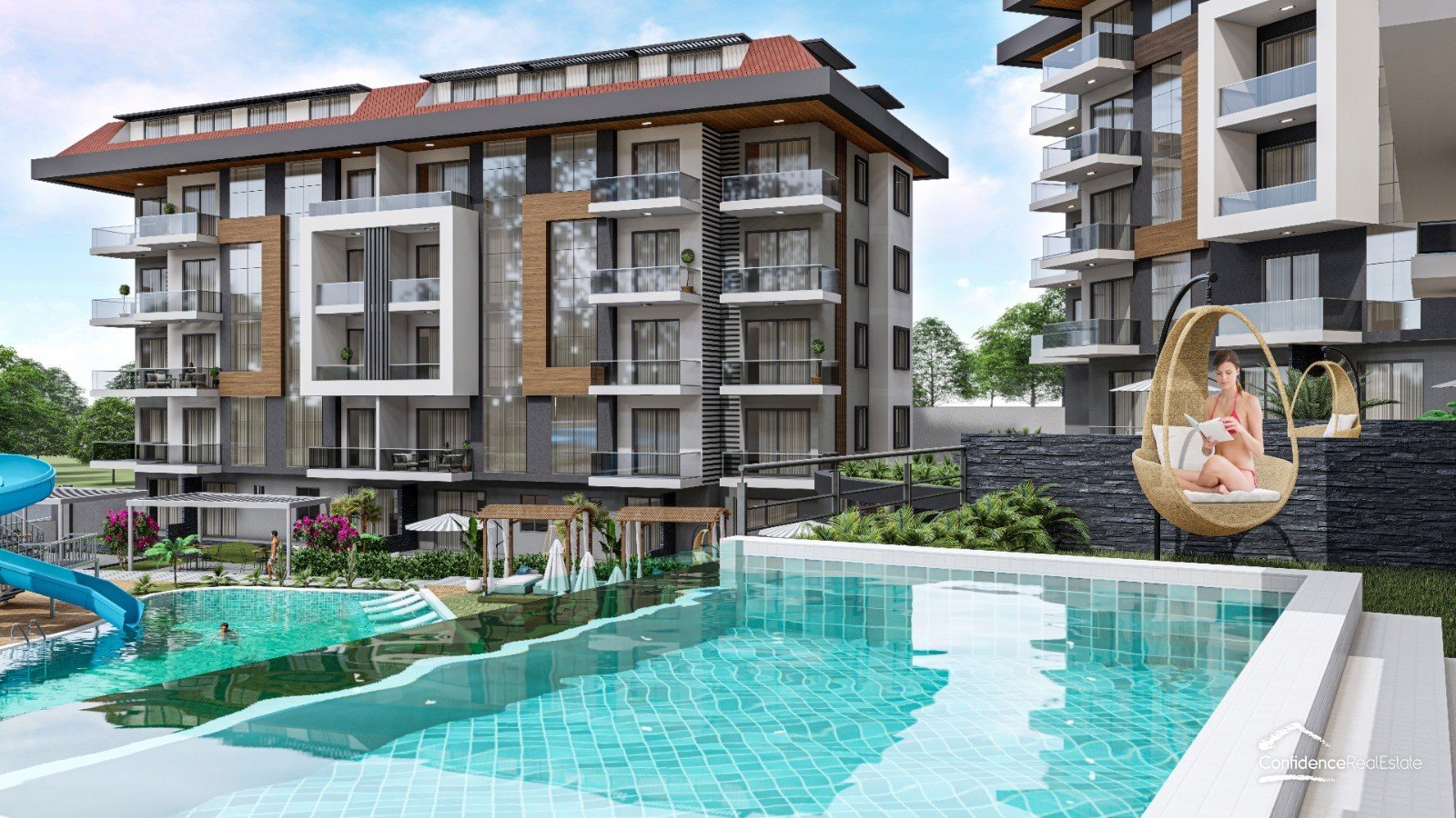 New complex, an island of coziness and comfort 700 meters from the sea