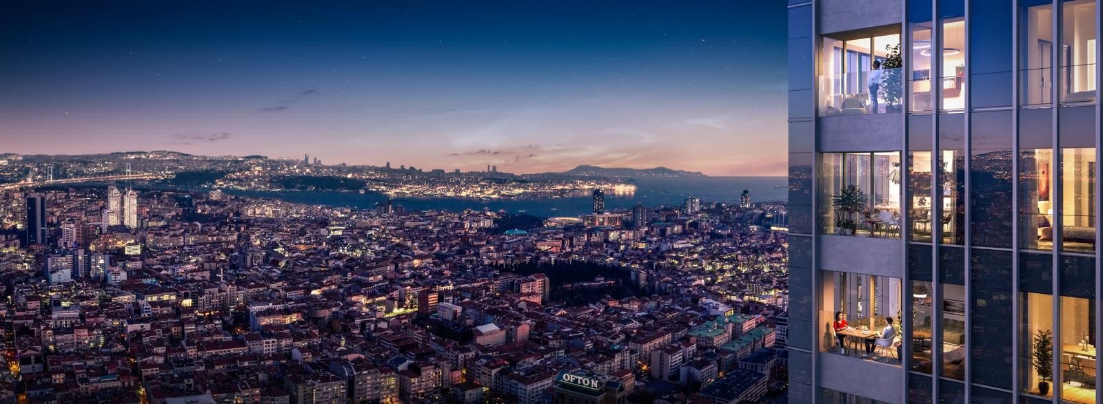İstanbul'un en umut verici bölgesi Şişli'de lüks proje