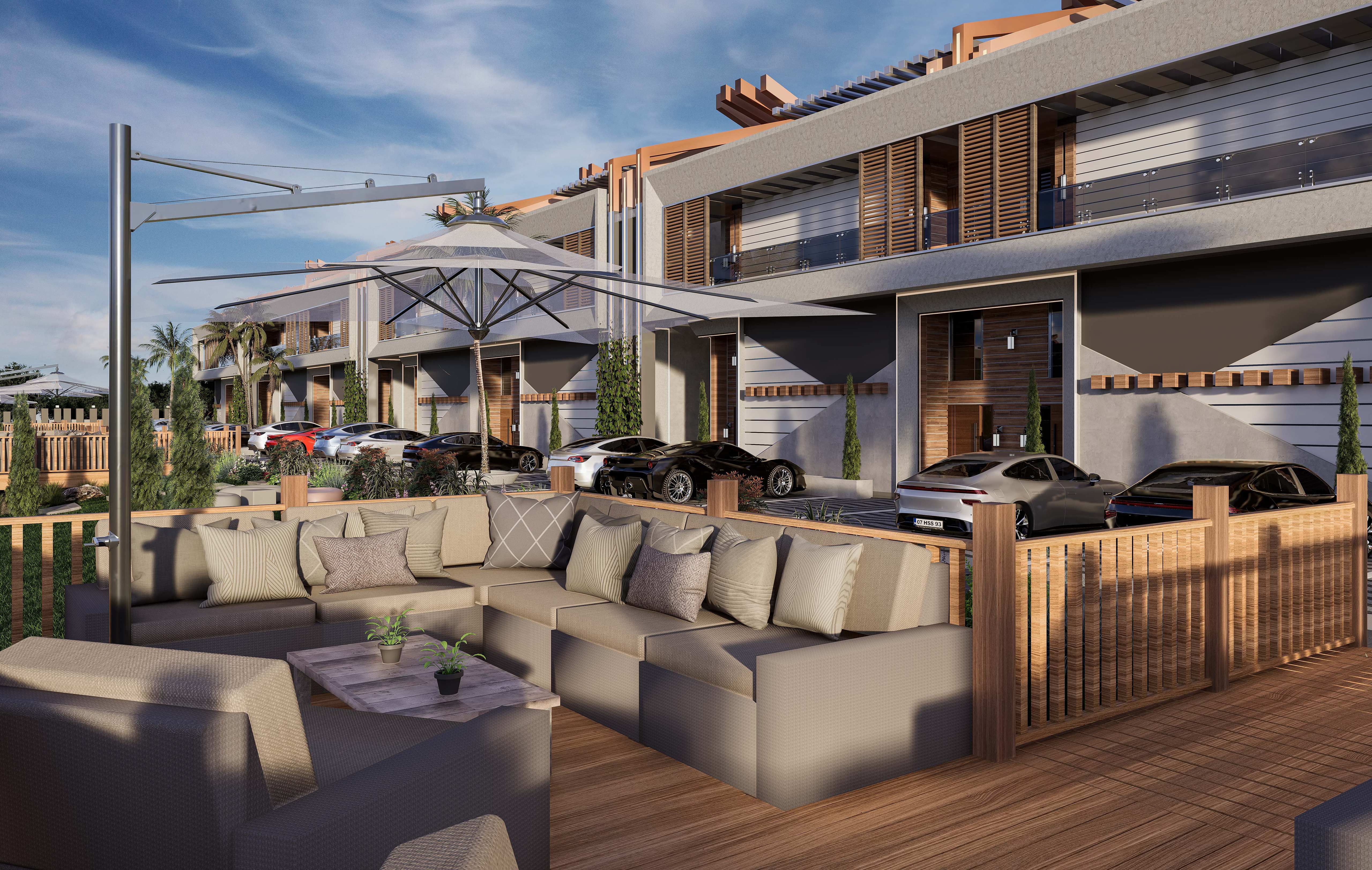 Premium residential complex in Girne with high class internal infrastructure