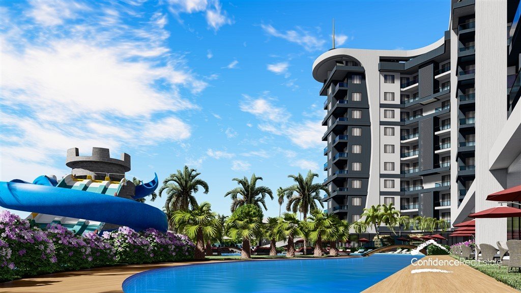 Luxury project in the picturesque area of ​​Avsallar, among the famous sandy beaches.