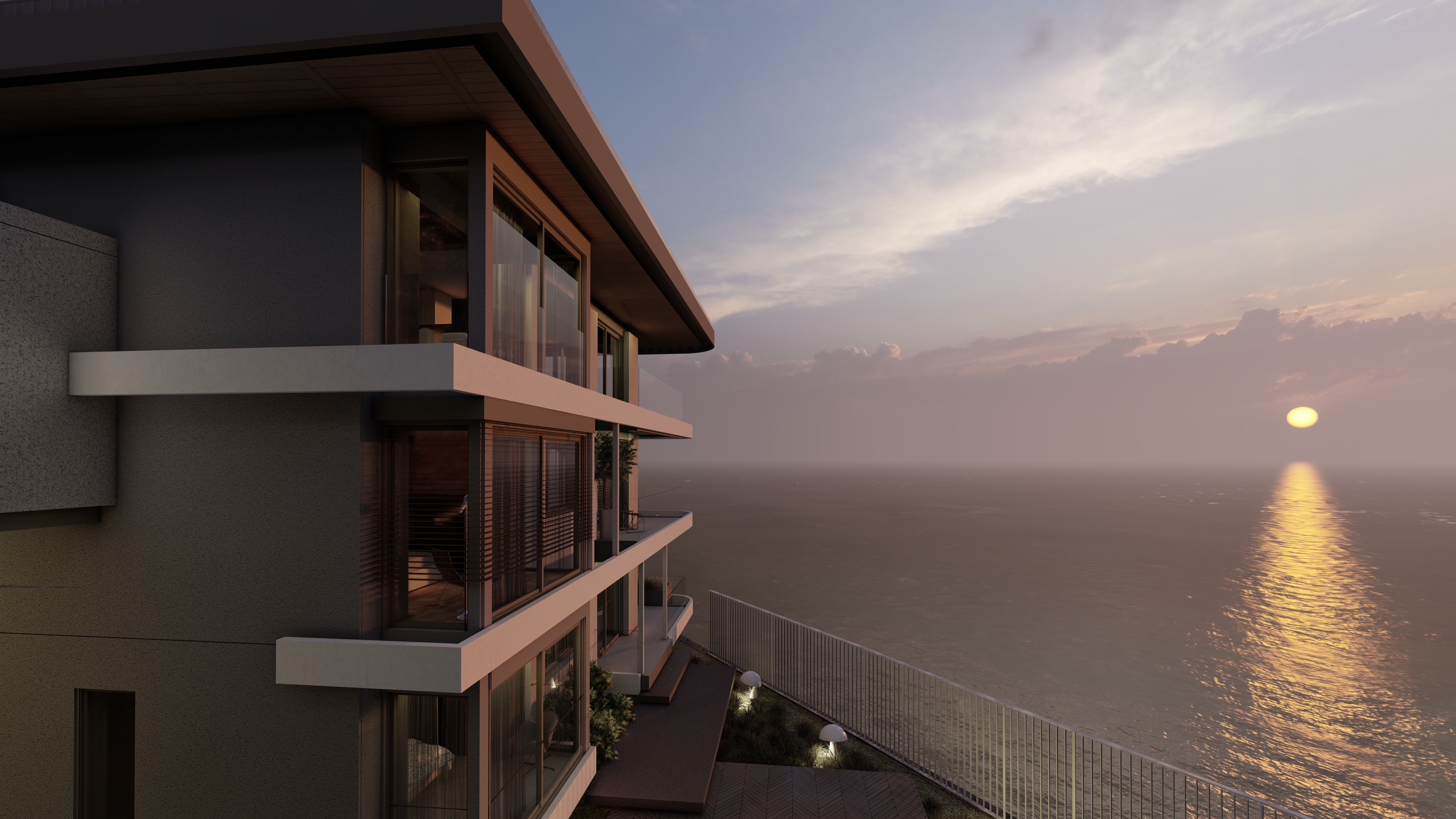 Роскошные апартаменты с видом на пляж Клеопатры