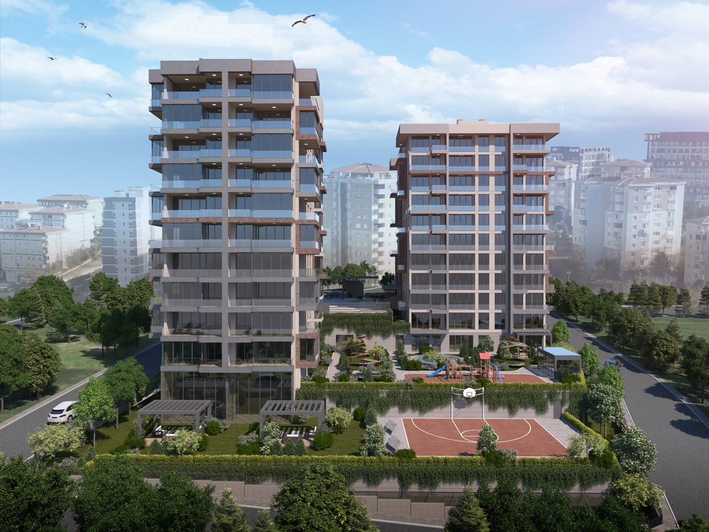 Project in Istanbul, in a popular and rapidly developing area of the European side