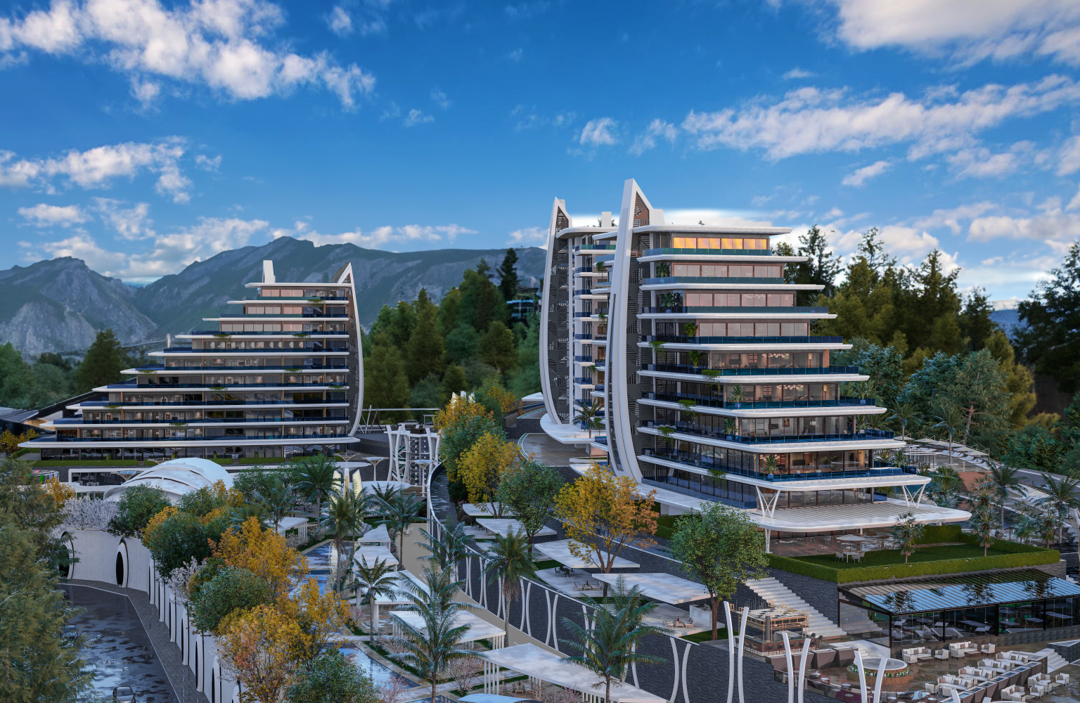 Apartments in an ultra-modern premium class complex, designed for the Turkish Citizenship Program