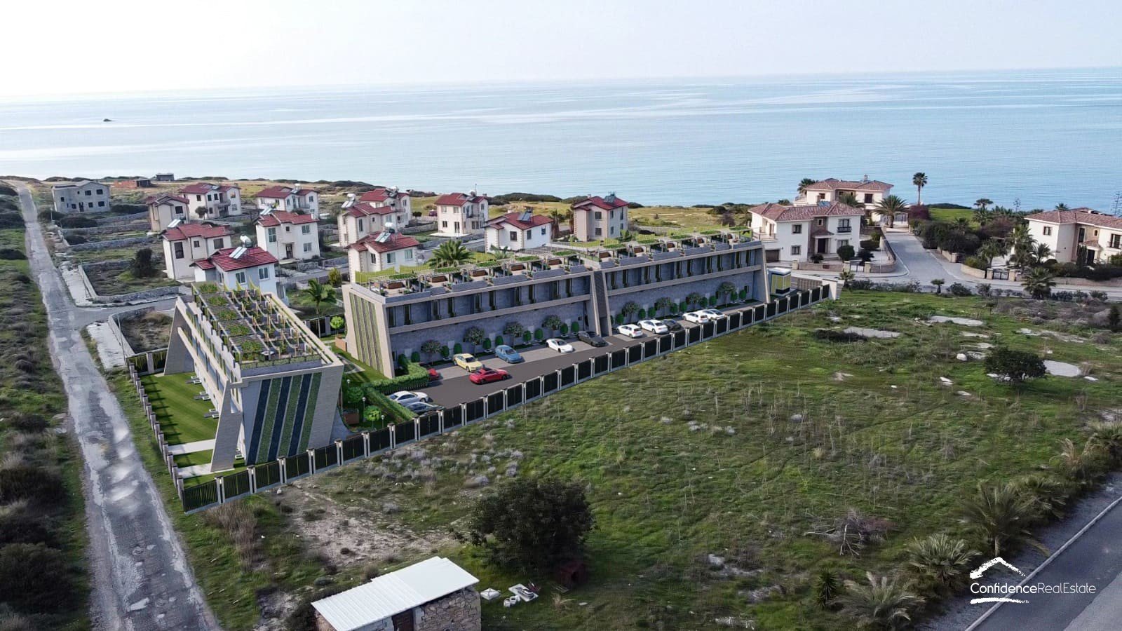 Luxury apartments on the coast of Northern Cyprus, Esentepe area