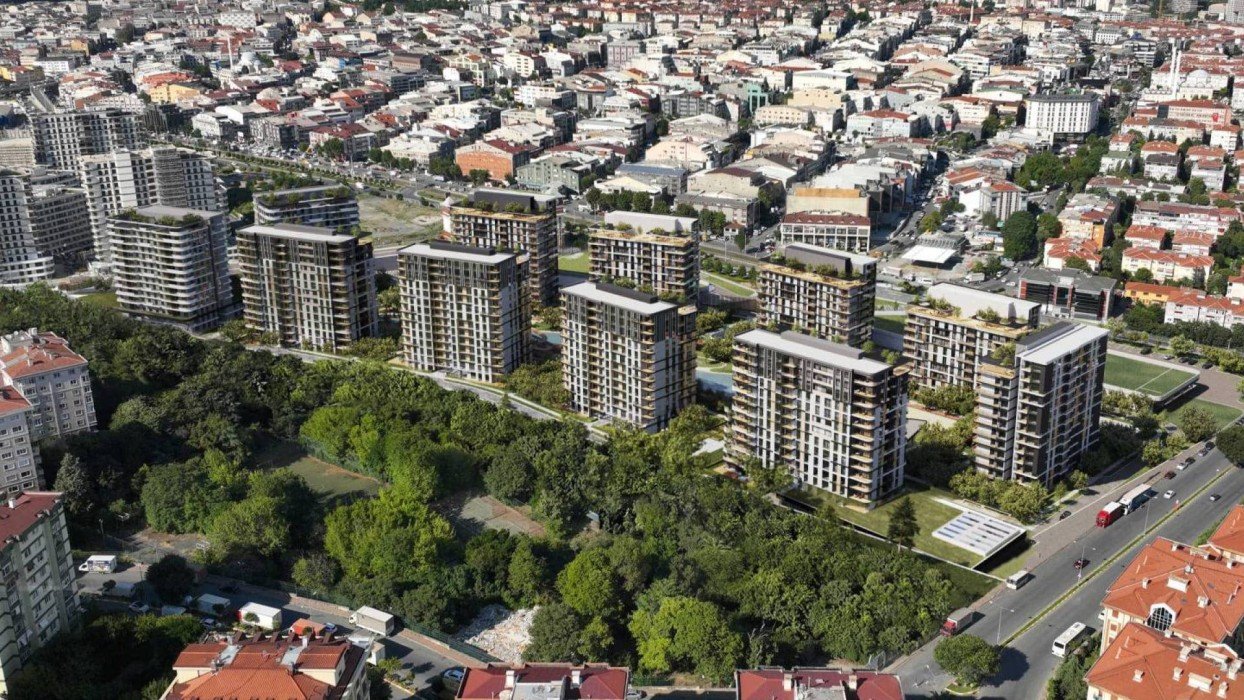 Концептуальный семейный проект в Бахчелиевлере, районе для высококлассного инвестиционного жилья