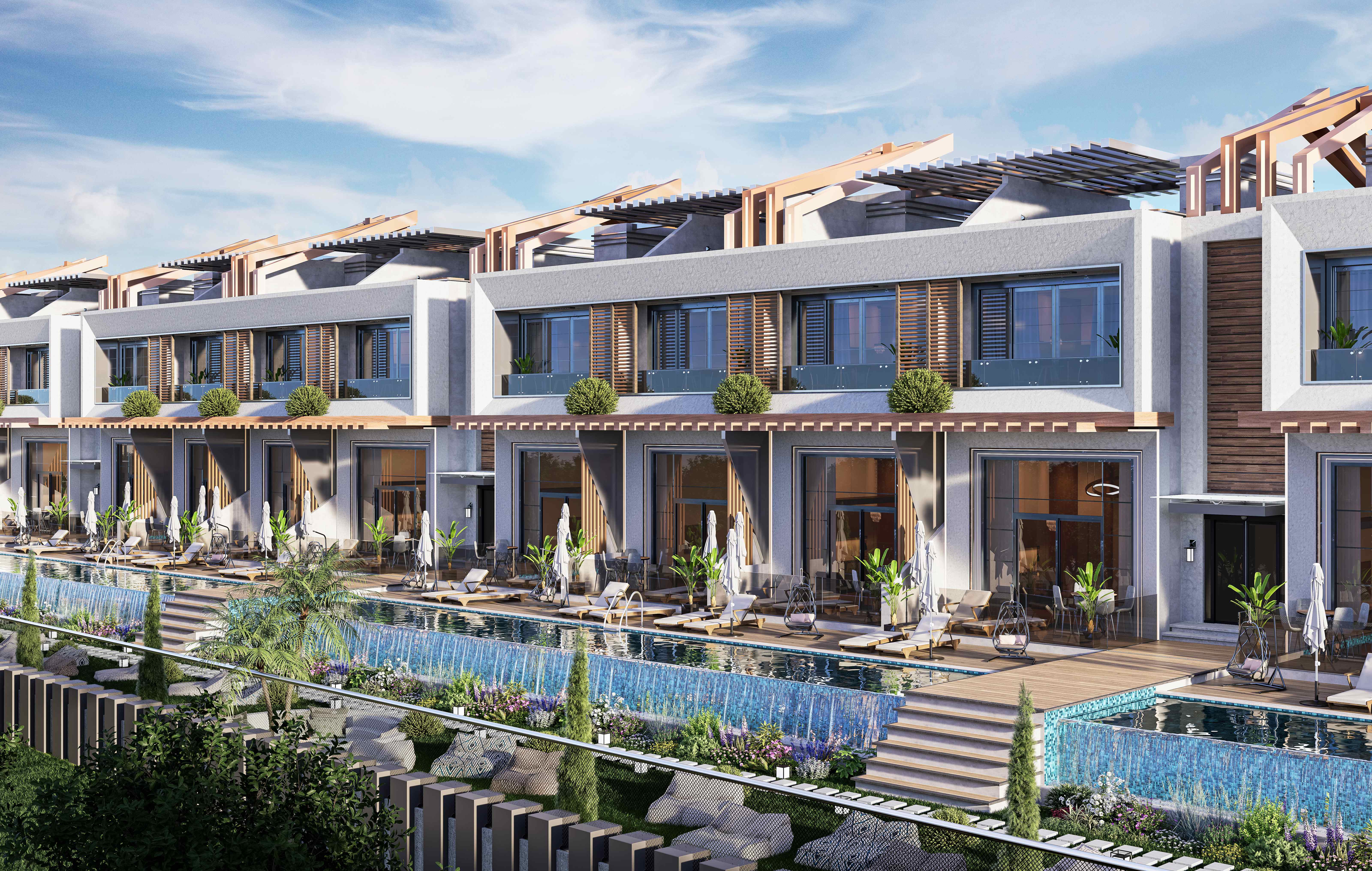 Premium residential complex in Girne with high class internal infrastructure