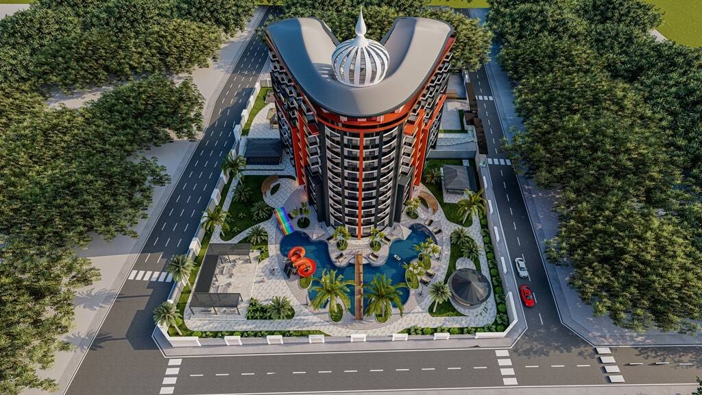 Gazipaşa'da otel altyapısına sahip yeni konut projesi
