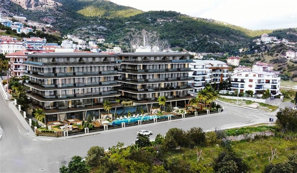 Luxurious apartments with panoramic views of Alanya